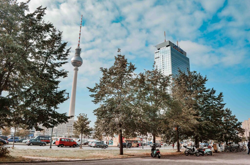 Fernsehturm, Berlin, Germany.