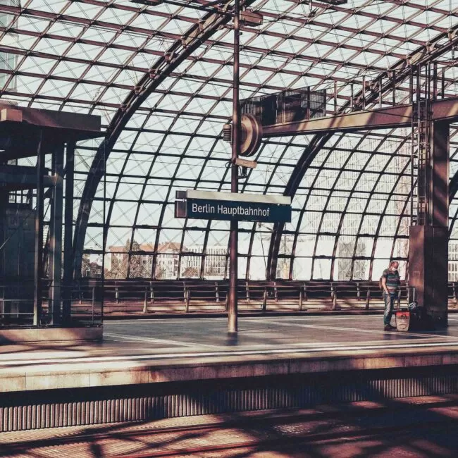 Hauptbahnhof Berlin, Germany.