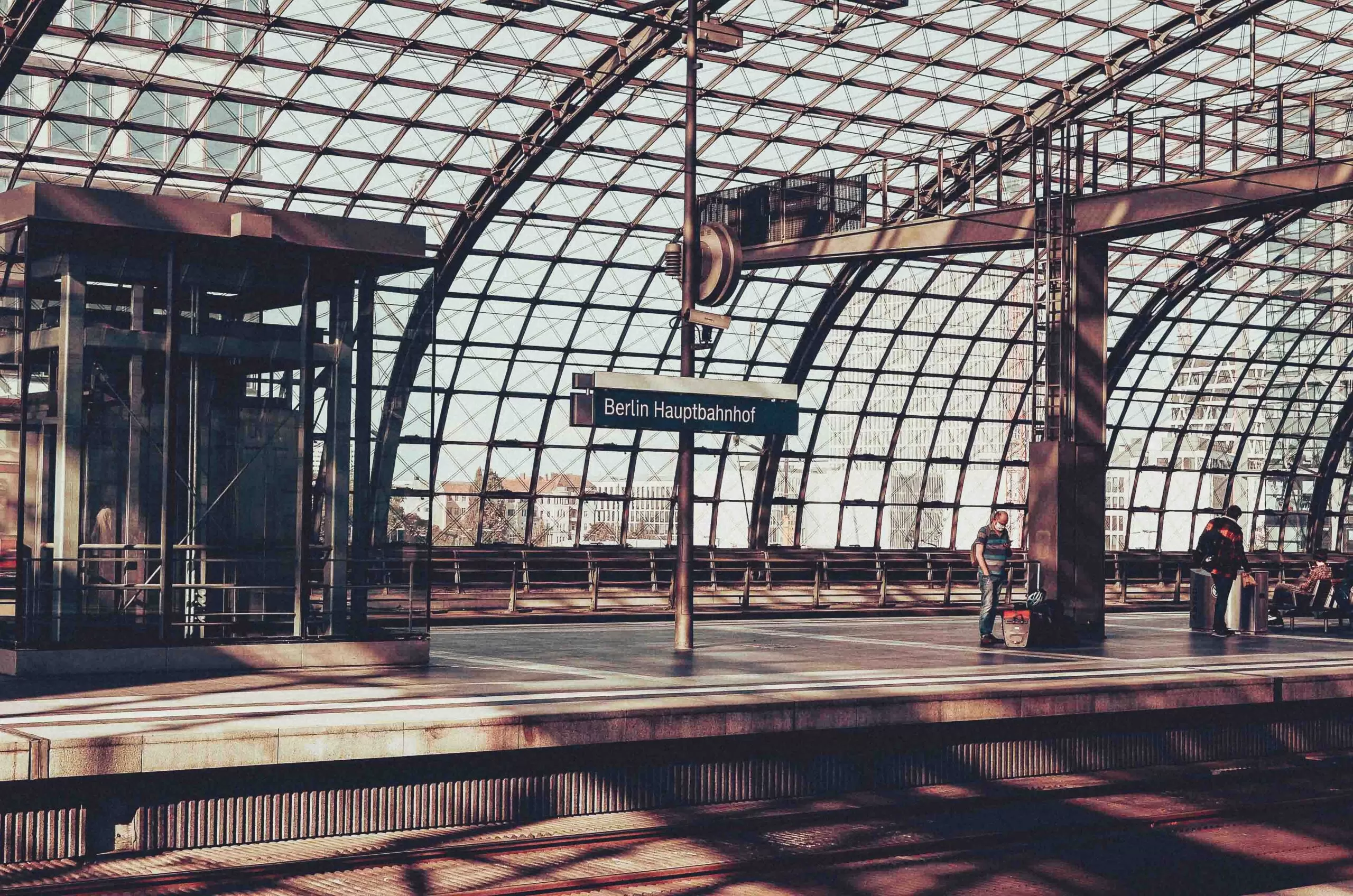 Hauptbahnhof Berlin, Germany.
