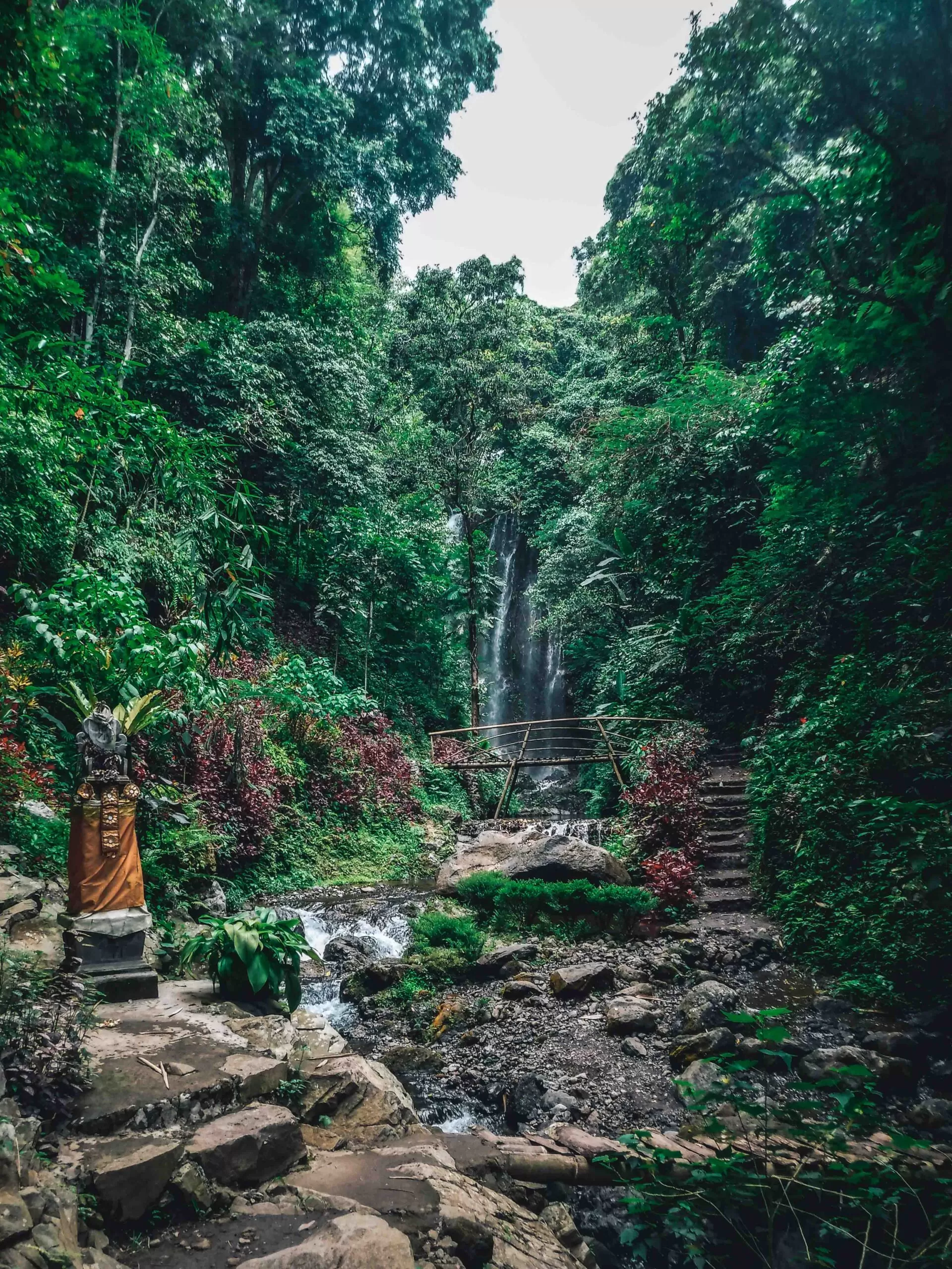 Labuan Kebo Waterfall Munduk Bali