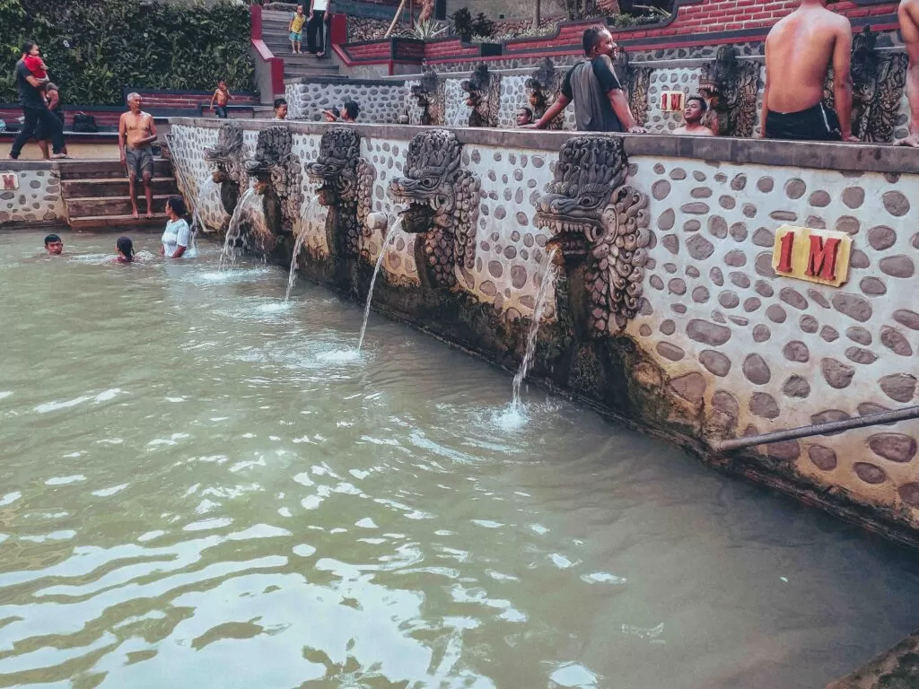Banjar hot springs Bali Indonesia