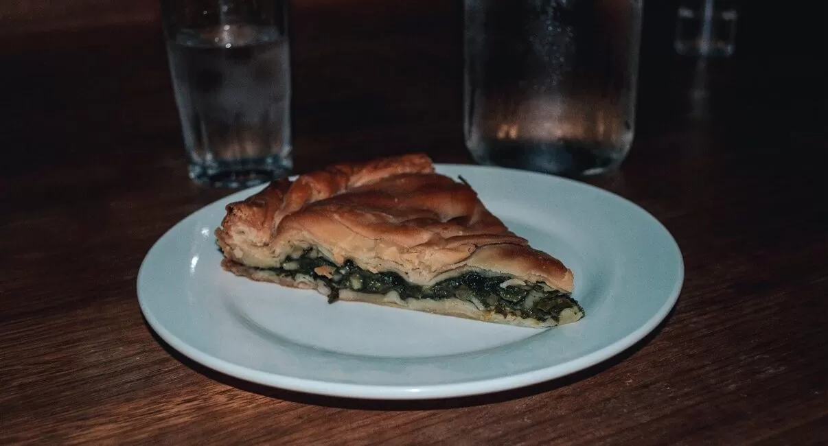 Vegan in Greece: Spinach pie