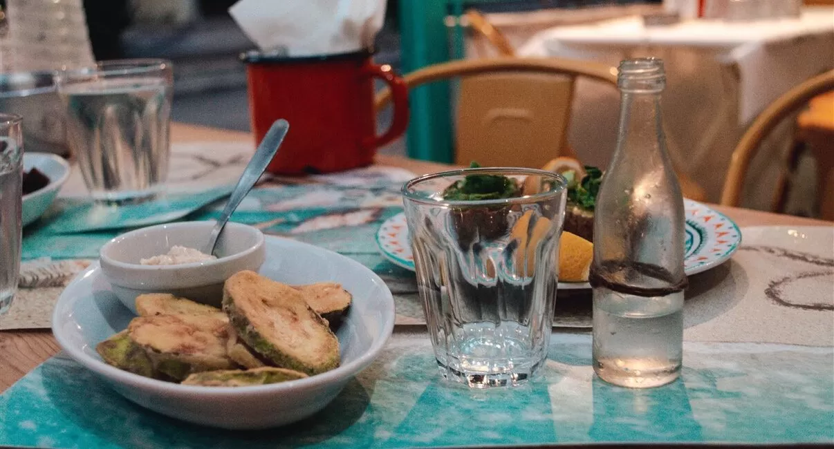 Vegan in Greece: Fried Zucchini