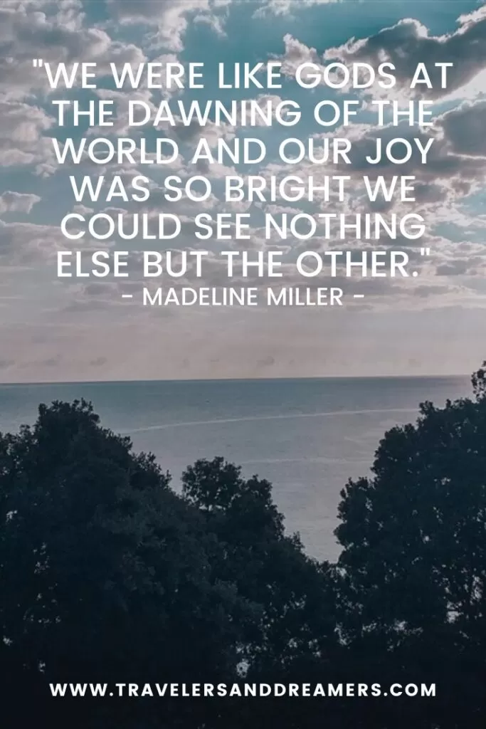 Greece quote about love by Madeline Miller