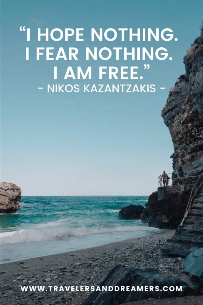 Quotes on Greece: Nikos Kazantzakis