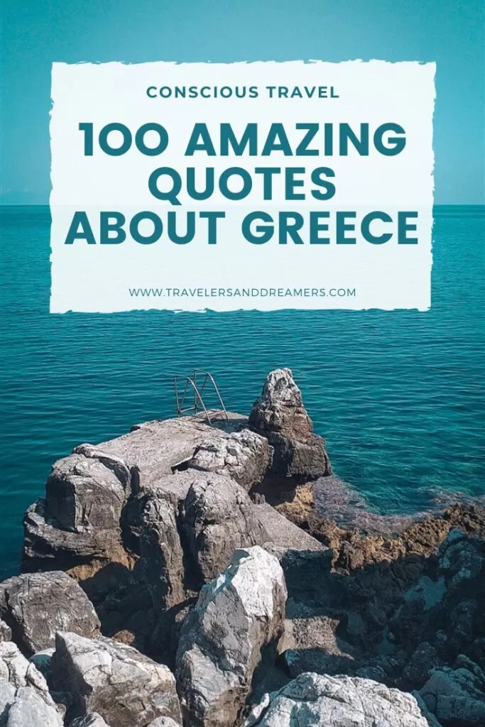 100 quotes on Greece