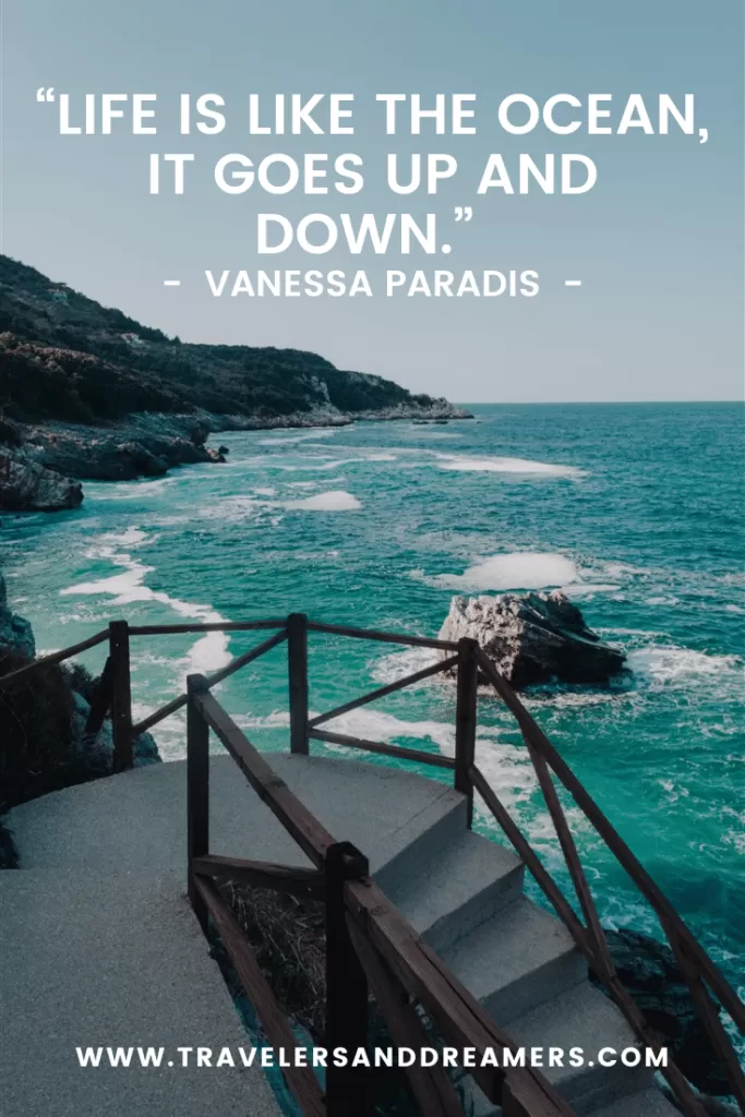 Short sea quote: Vanessa Paradis