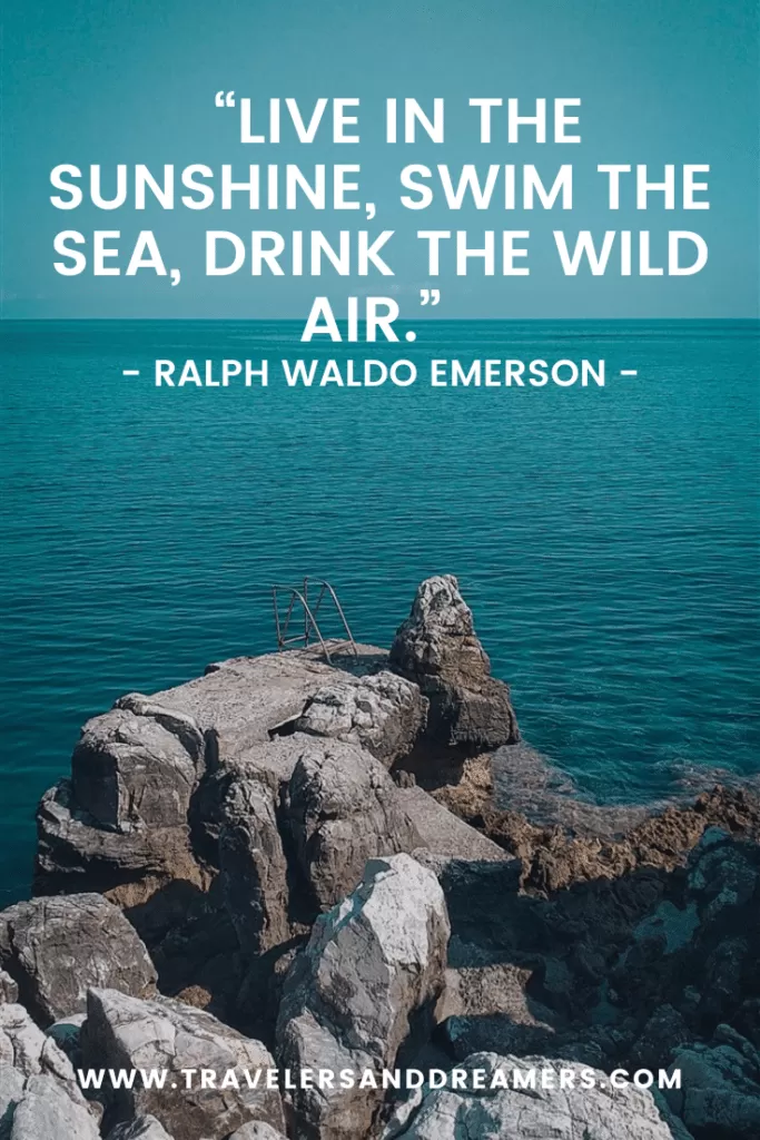 Vitamin sea quotes: Quote Ralph Waldo Emerson