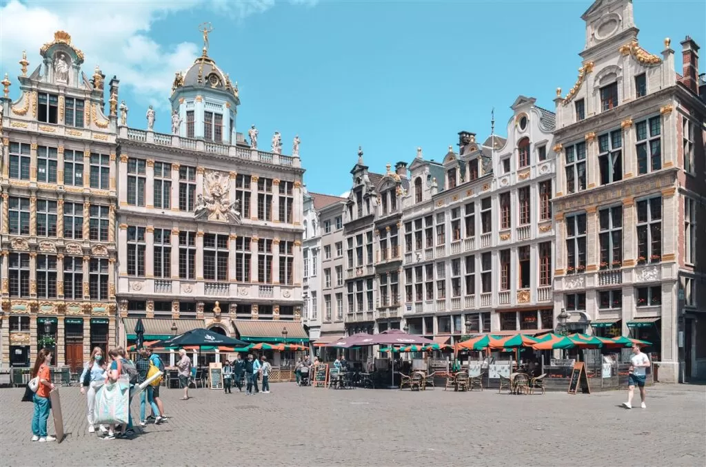 Grote markt (La grand place), Brussels, Belgium