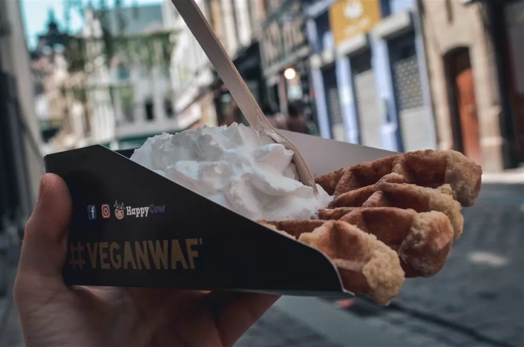 Vegan waf, Brussels