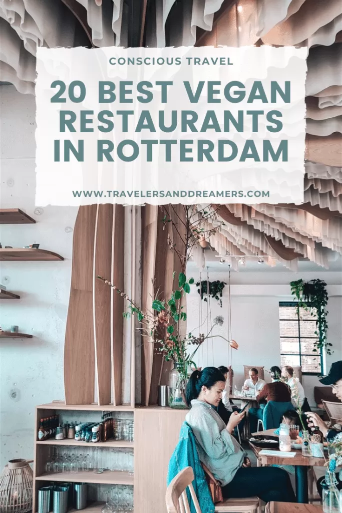 pinterest pin vegan restaurants in Rotterdam