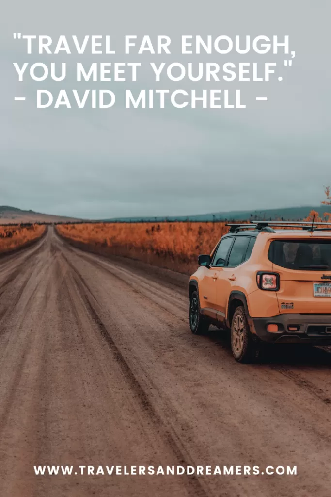 Road trip quotes for Instagram - DDavid Mitchell