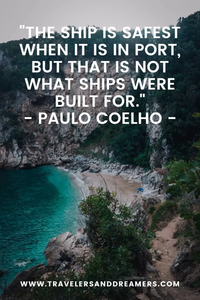 Road trip quotes for Instagram - Coelho