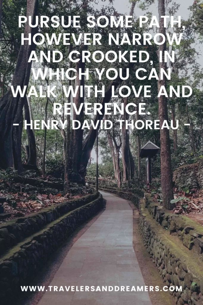 Road trip quotes for Instagram - Thoreau