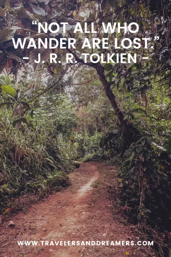 Road trip quotes for Instagram - Tolkien