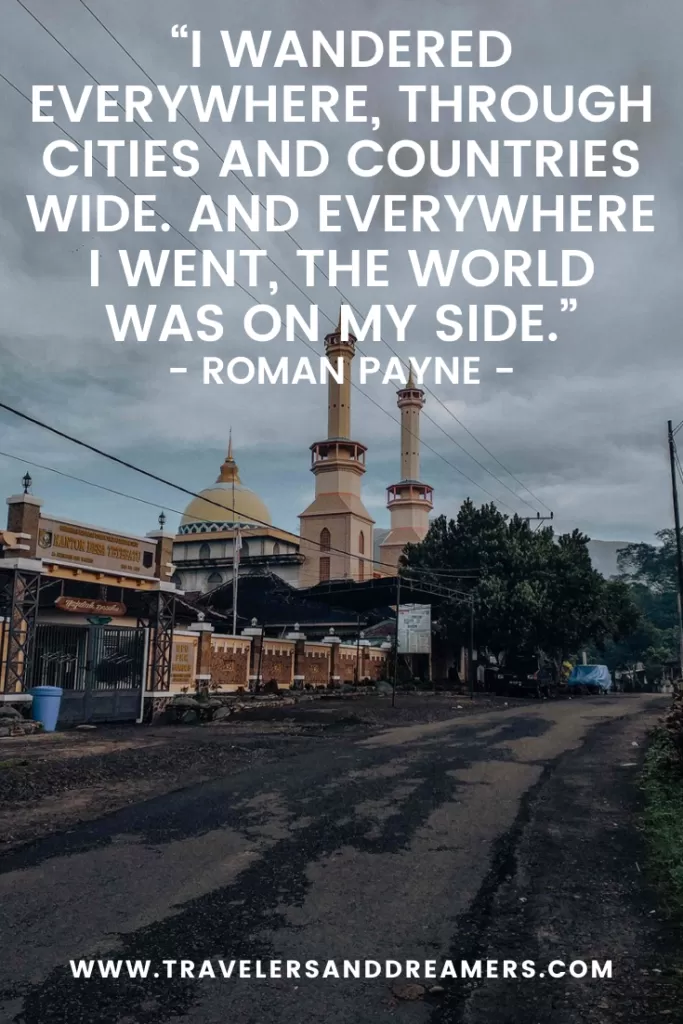 Road trip quotes - Payne