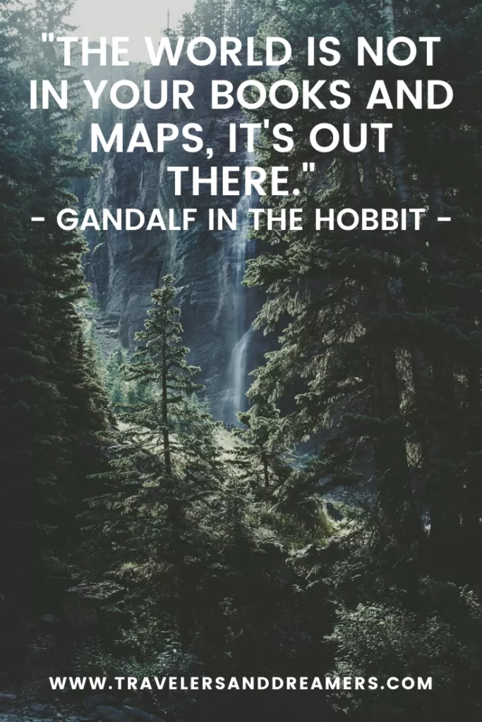 Road trip quotes - The Hobbit