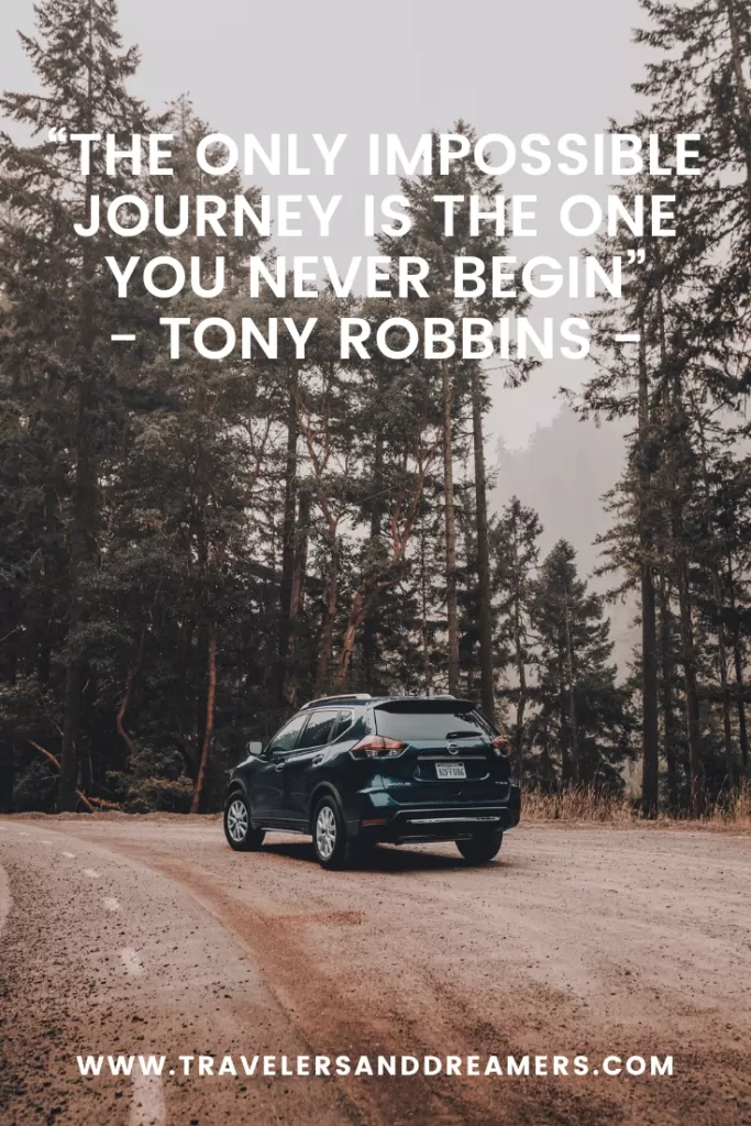 Road trip quotes for Instagram - Robbins