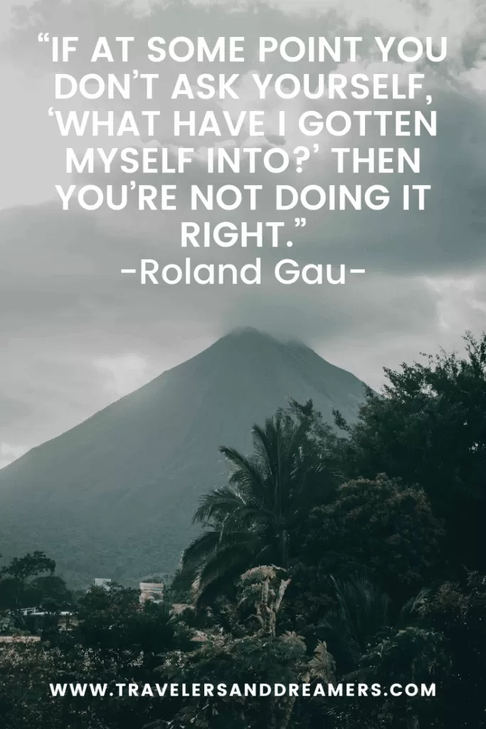 Backpacking quotes: roland Gau