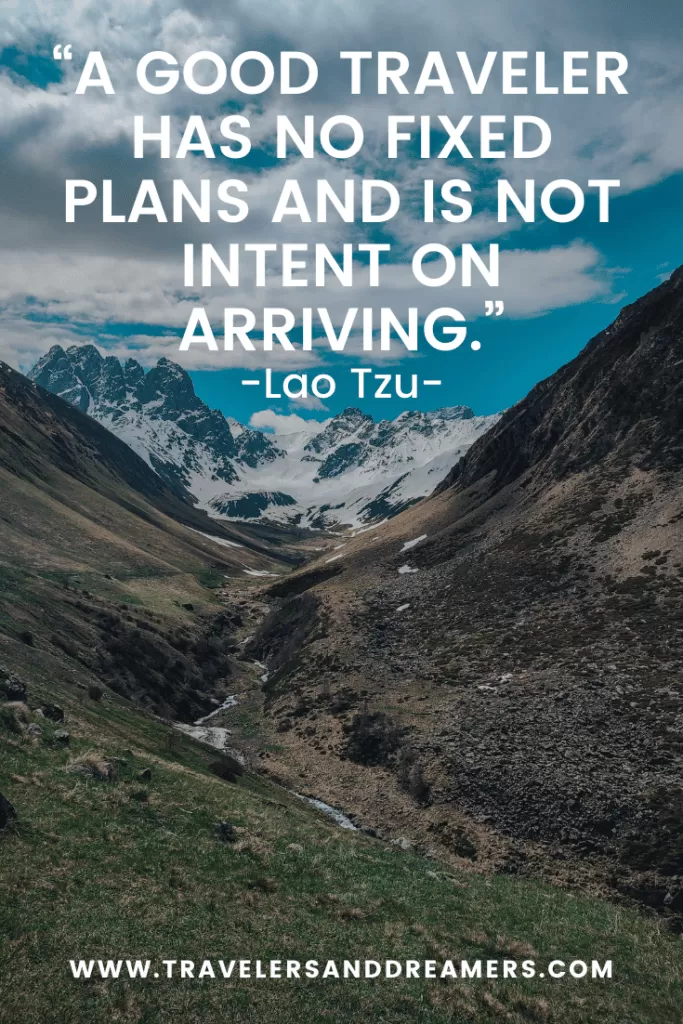 Backpacking quotes: Lao Tzu