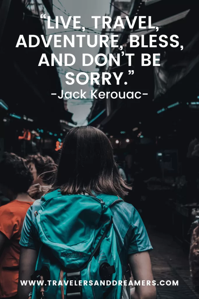 Backpacking quotes: Jack Kerouac