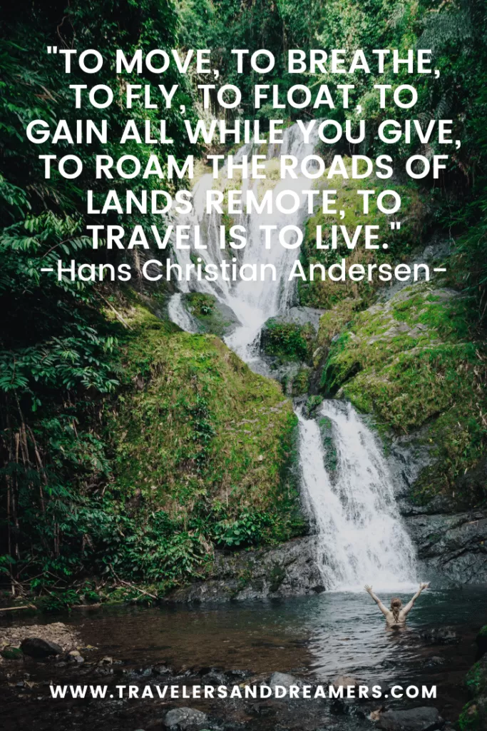 Backpacking quotes: Hans Christian Andersen