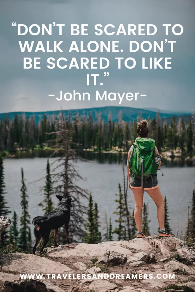 Backpacking quotes: John Mayer
