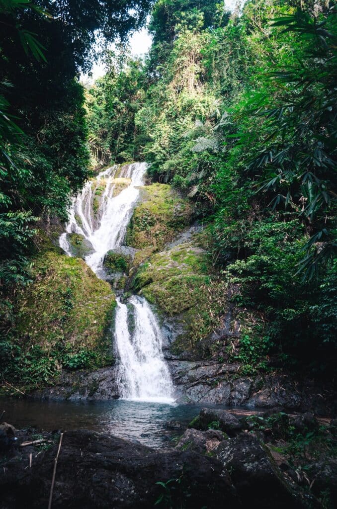 Sebarau waterfall, Sarawak, Borneo.