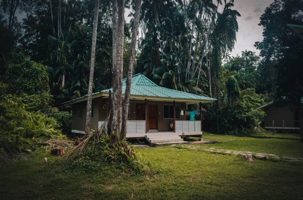 Forest lodge type 6, Bako National Park, Sarawak, Borneo