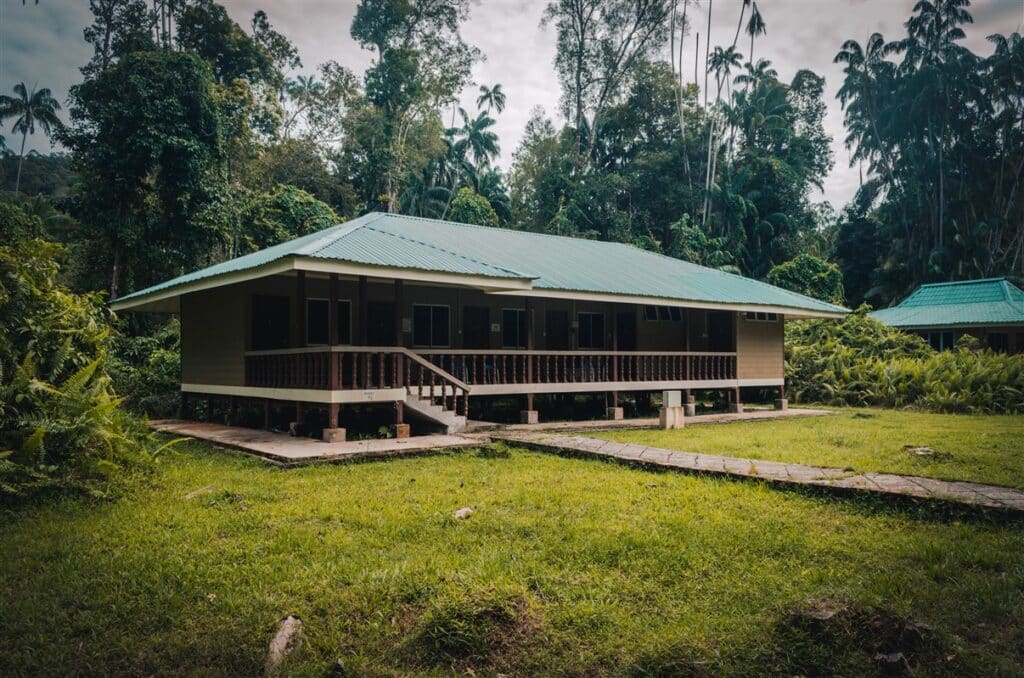 Forest hostel, Bako National Park, Sarawak, Borneo