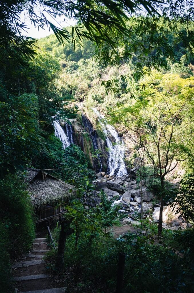 Goc Lao waterfall, Vietnam