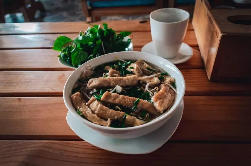 Vegan pho: vegan food in Vietnam