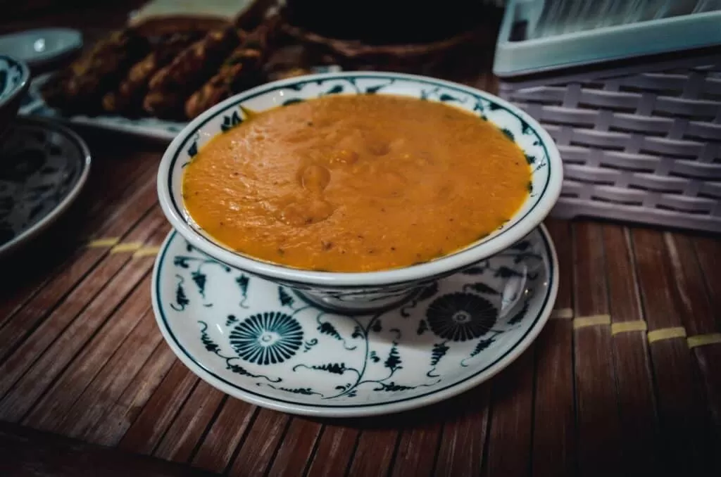 Vegan pumpkin soup