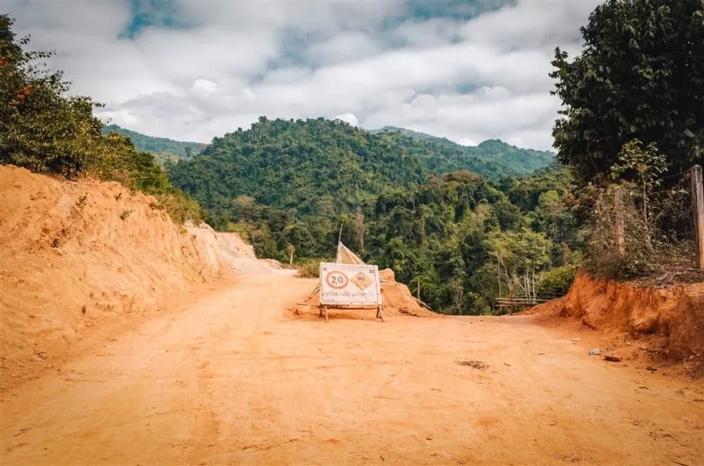 Roads around Vang Vieng, Laos