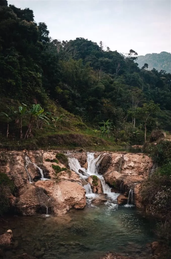 Hieu waterfall, Pu Luong, Vietnam