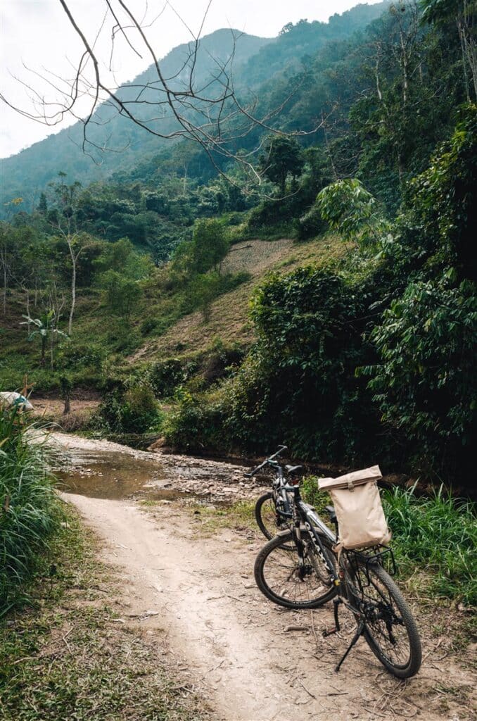 Biking in Pu Luong Nature Reserve