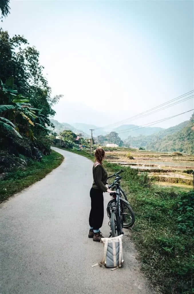Biking in Pu Luong Nature Reserve