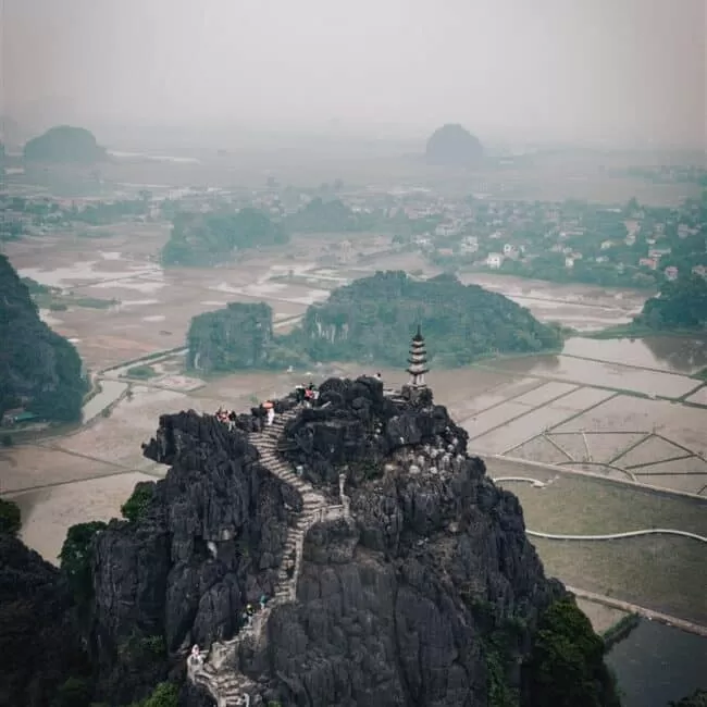 Hang Mua viewpoint+caves, Ninh Binh, Vietnam