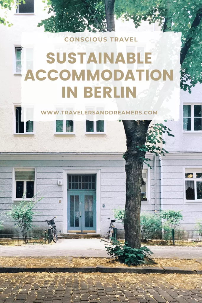 Guide to sustainable accommodation in Berlin