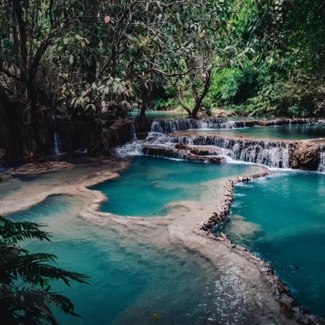 Kuang Si waterfalls, Laos