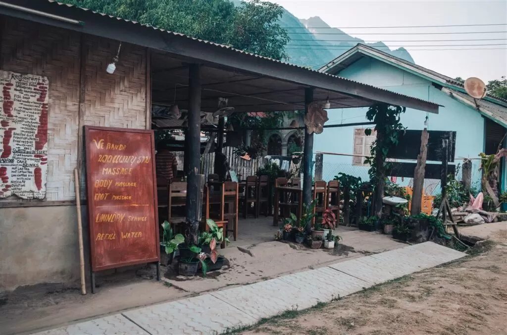 Veranda guesthouse, Muang Ngoi, Laos