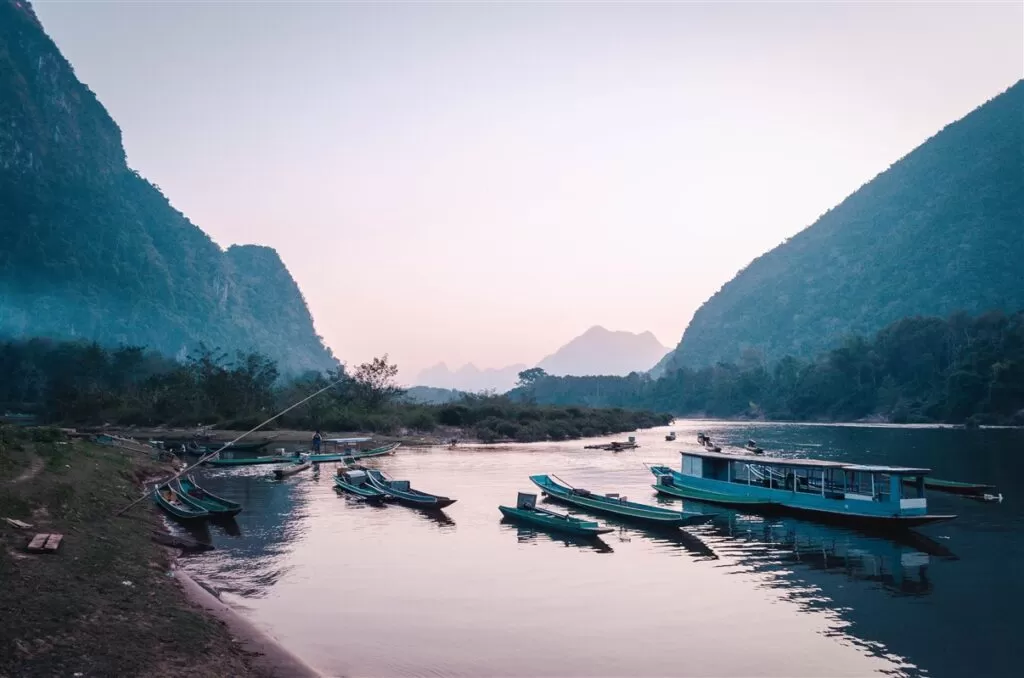 Nam Ou river, Laos