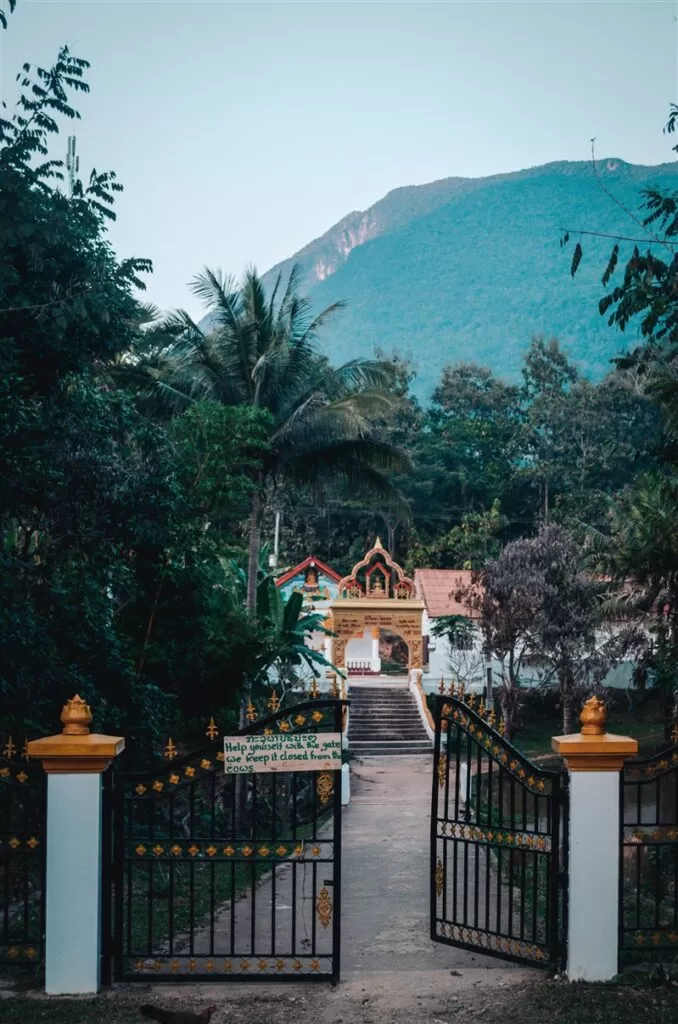 Local temple, Muang Ngoi, Laos