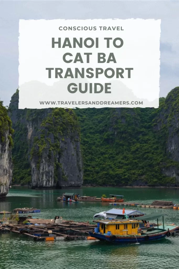 Hanoi to Cat Ba transport guide