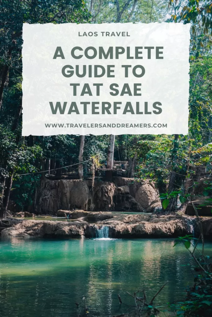 A visitor's guide to Tat Sae waterfalls, Laos