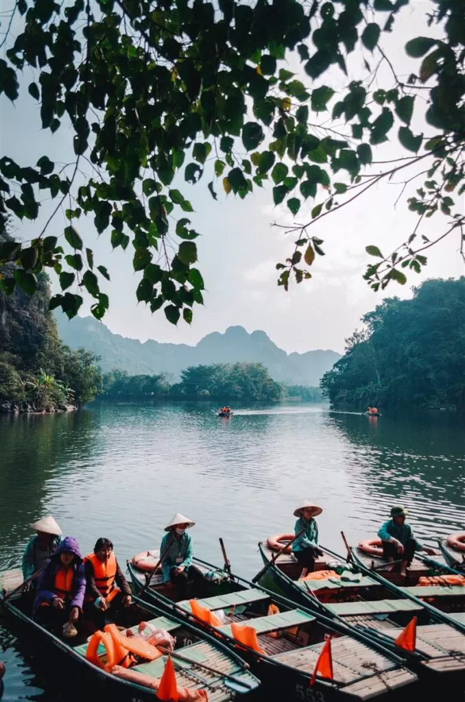 Trang An Boat tour, Ninh Binh, Vietnam