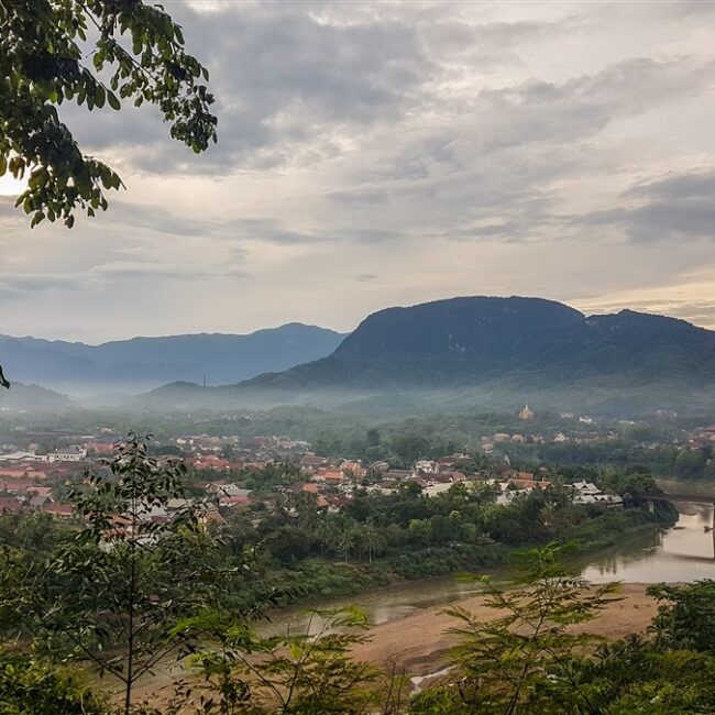 View from Mount Phousi, Luang Prabang