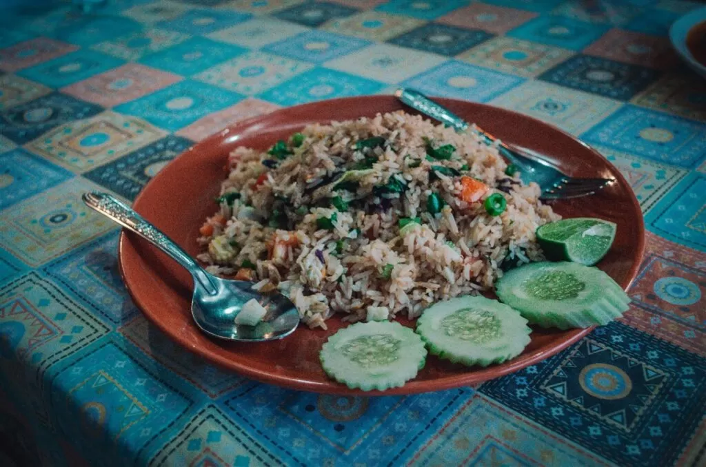Vegan Thai fried rice