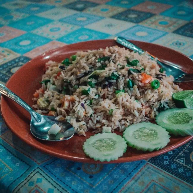 Vegan Thai fried rice