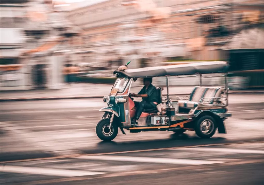 Tuktuk in Bangkok, Thailand